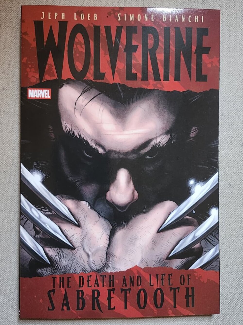 Wolverine: The Death And Life Of Sabretooth Graphic Novel Marvel Comics TPB